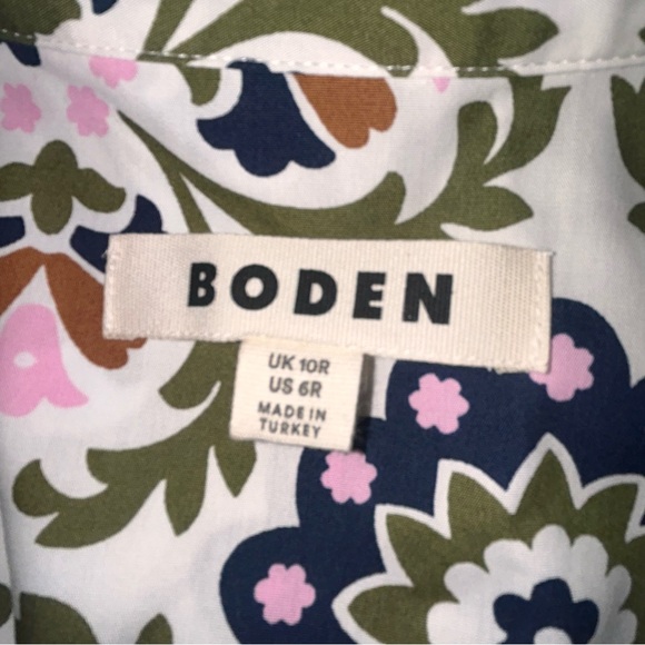 Boden midi shirt dress size 6 - Picture 7 of 8